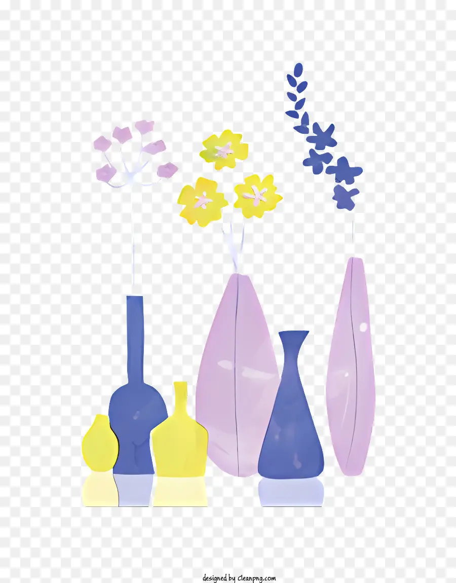 Vases，Fleurs PNG