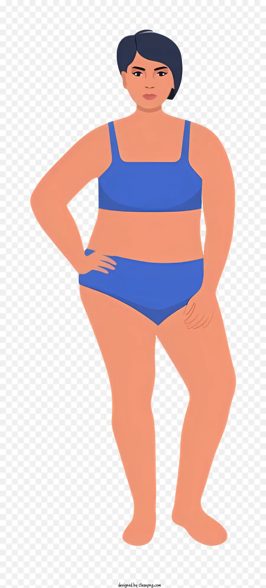 De Graisse Du Corps，Femme En Bikini PNG