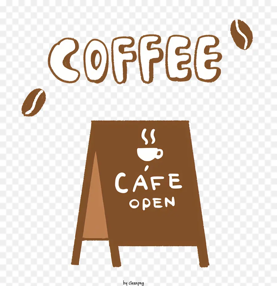 Café，Café Signe PNG