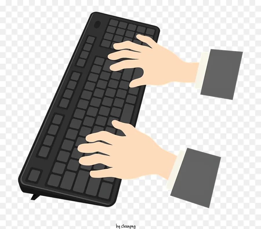 Clavier，Mains PNG