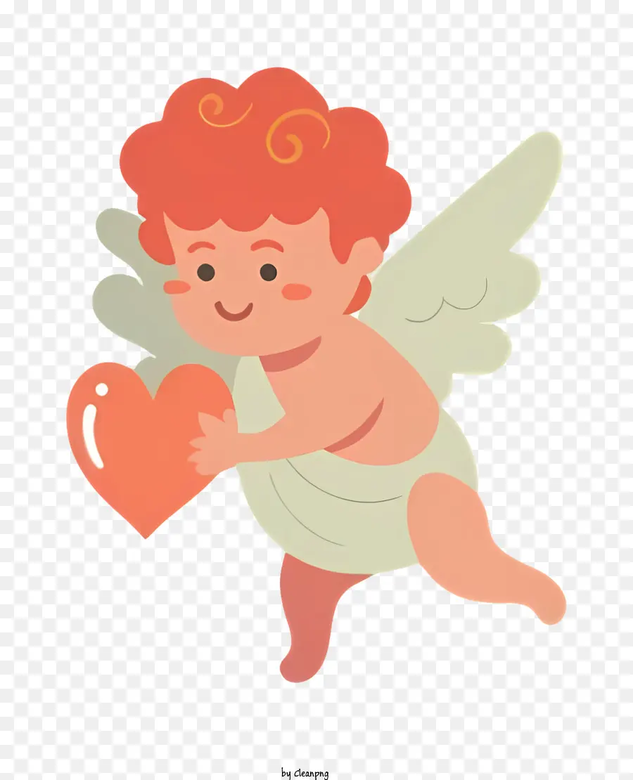Dessin Animé Cupidon，Cupidon En Rouge PNG