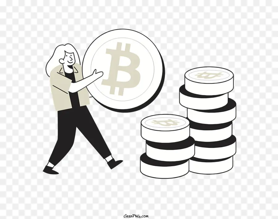 Bitcoin，Pièces Bitcoin PNG