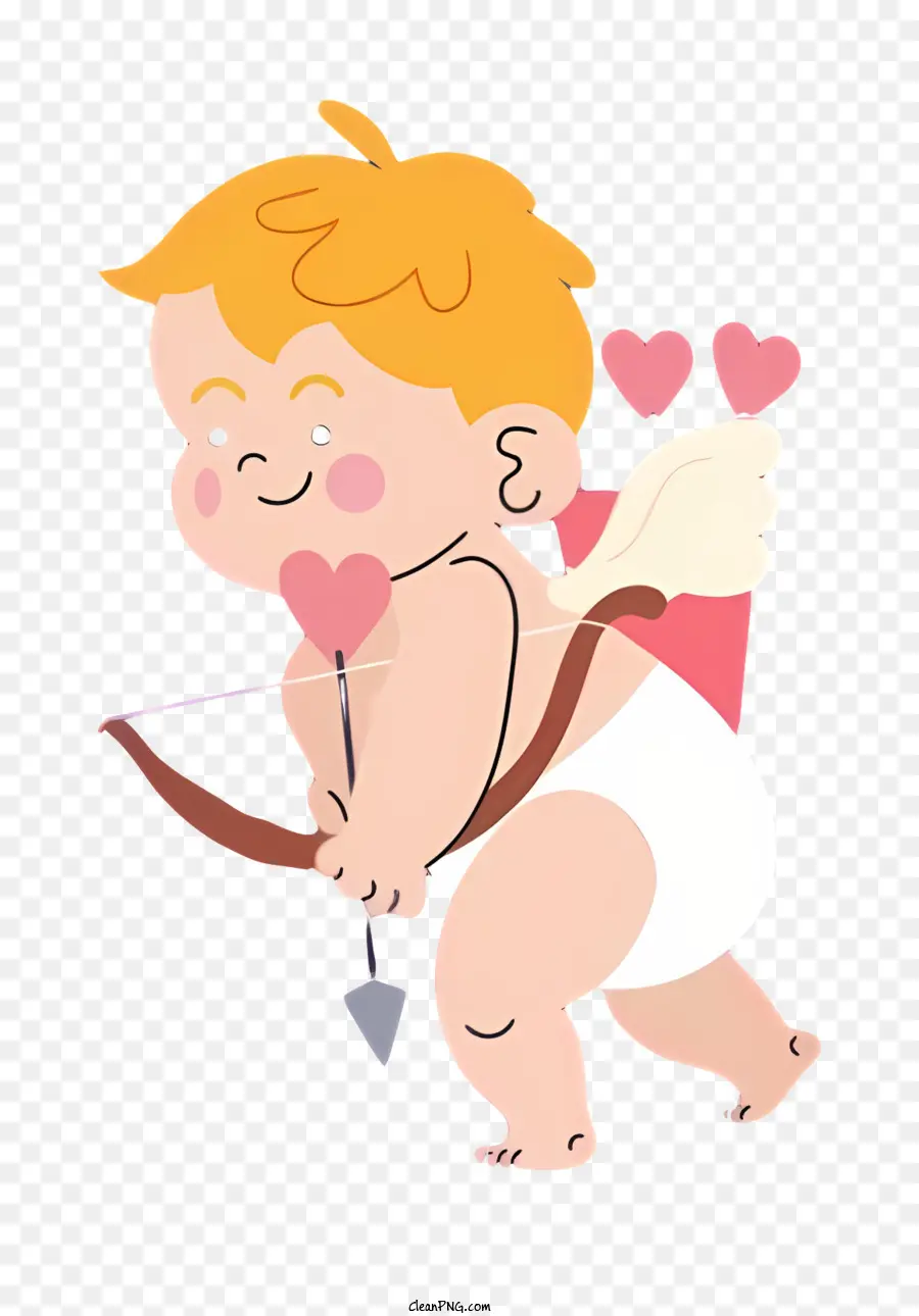 Cupidon，Cupidon Avec Arc Et Flèche PNG