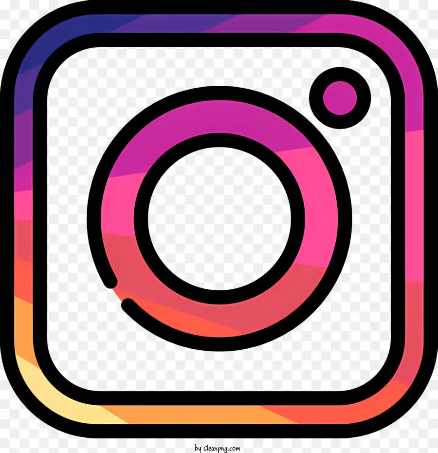 Logo Instagram，Gradients De Couleurs Vives PNG