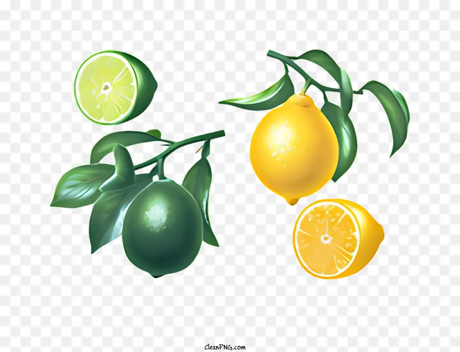 Fruit，Citrons Et Limes PNG