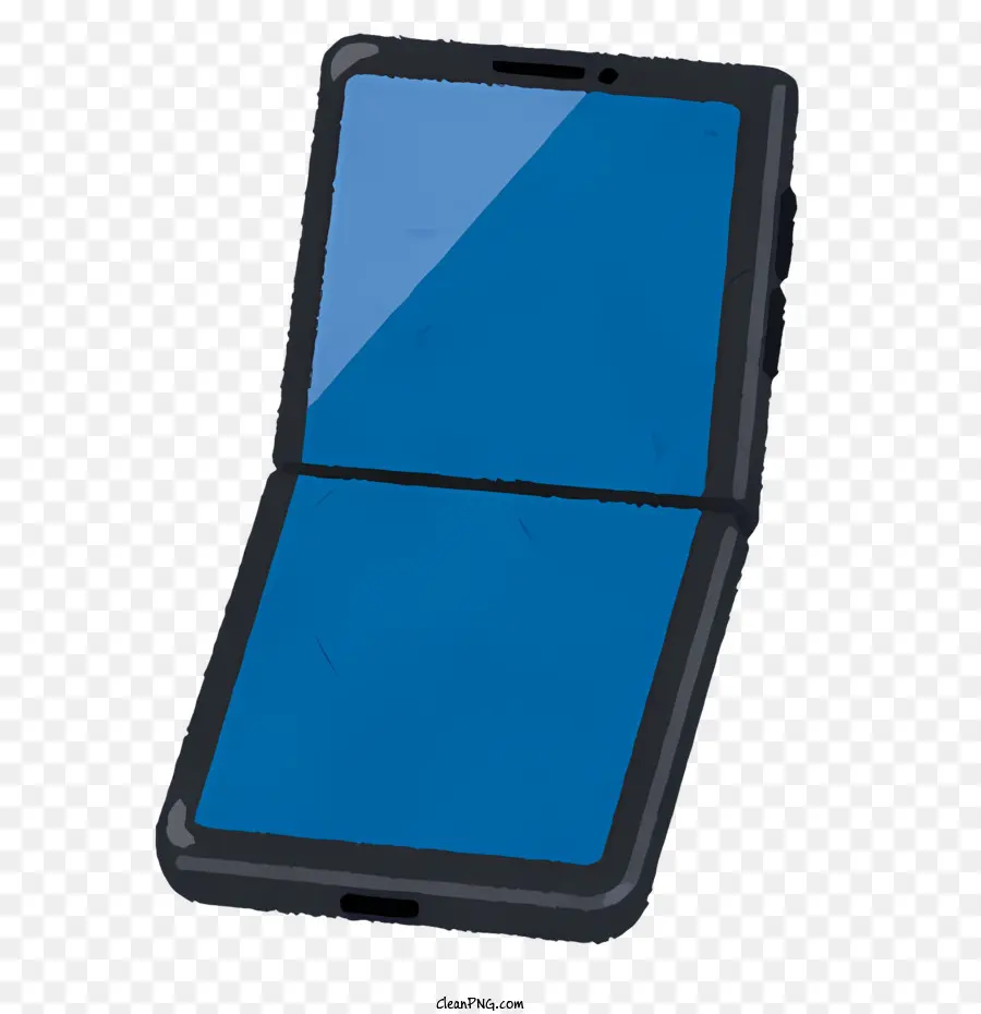 Smartphone，Bleu Portefeuille PNG