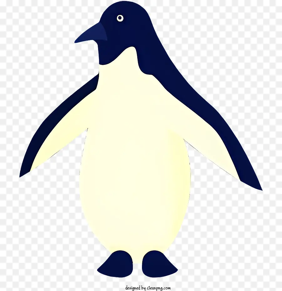 Cartoon Pingouin，Smoking Portant Du Pingouin PNG