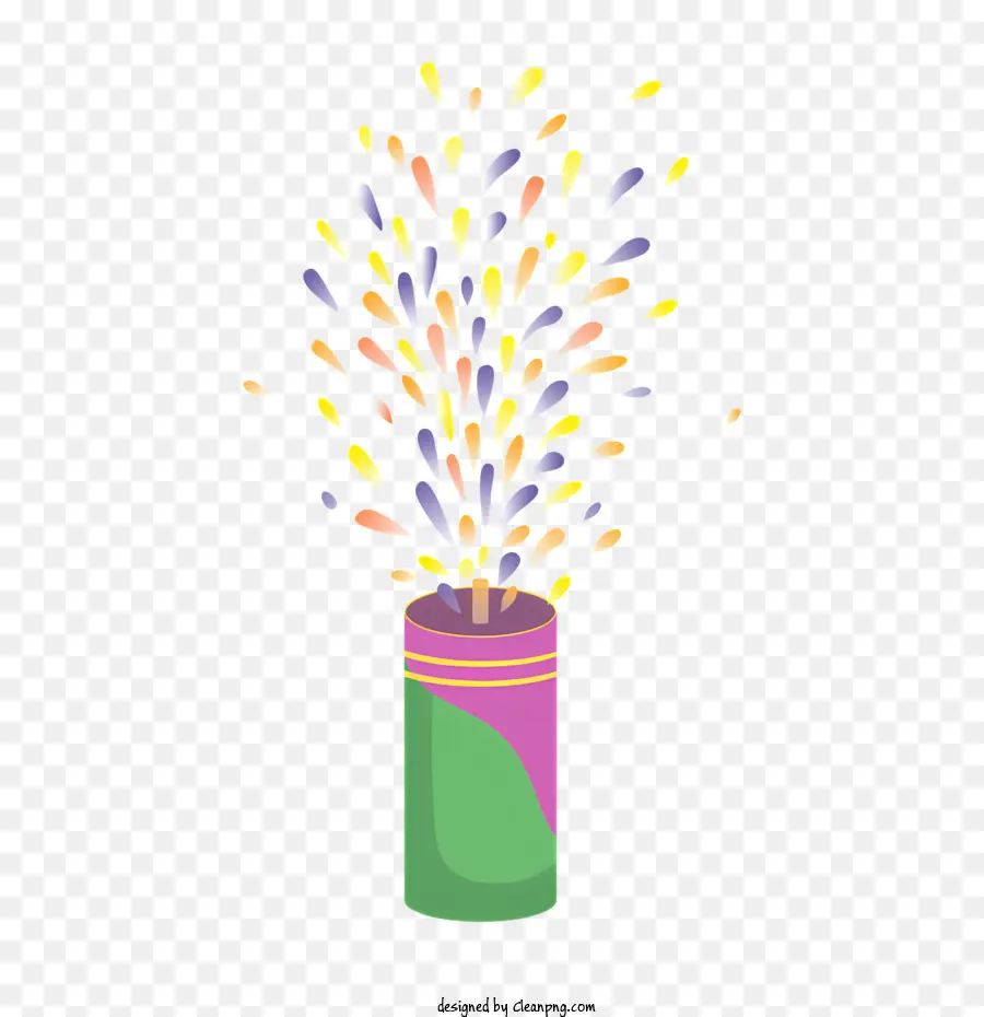 Explosion Colorée，Petite Explosion PNG