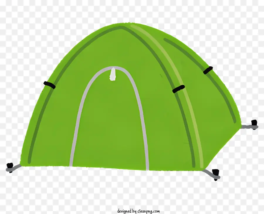 Tente De Camping，Tente Verte PNG