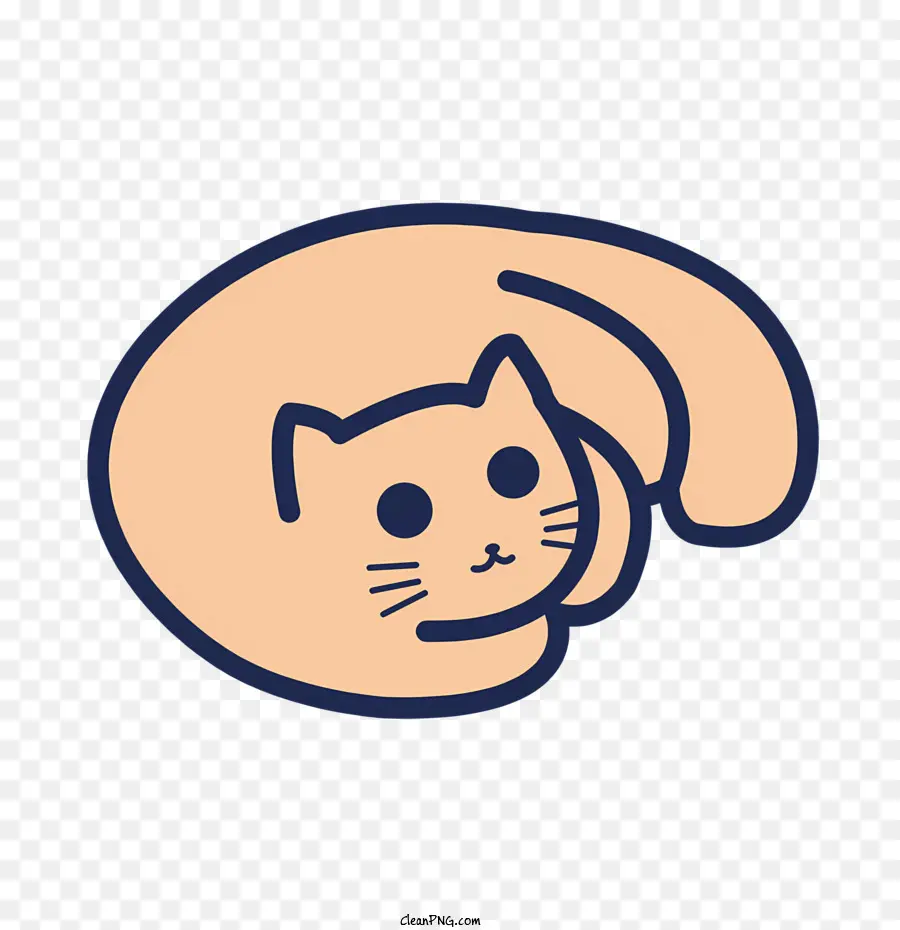 Chat，Couché PNG