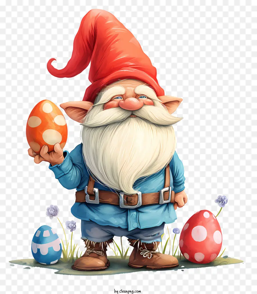 Gnome Du Jour De Pâques，Gnome PNG