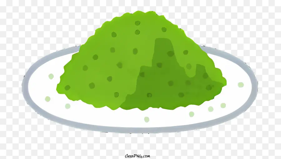 Salade Verte，Plaque Blanche PNG