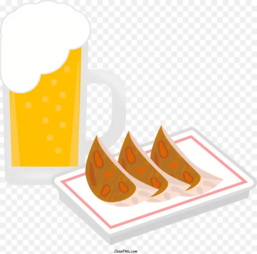 La Bière，Raviolis Frits PNG