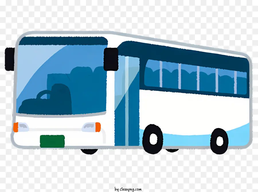 Bus，Bus Bleu PNG