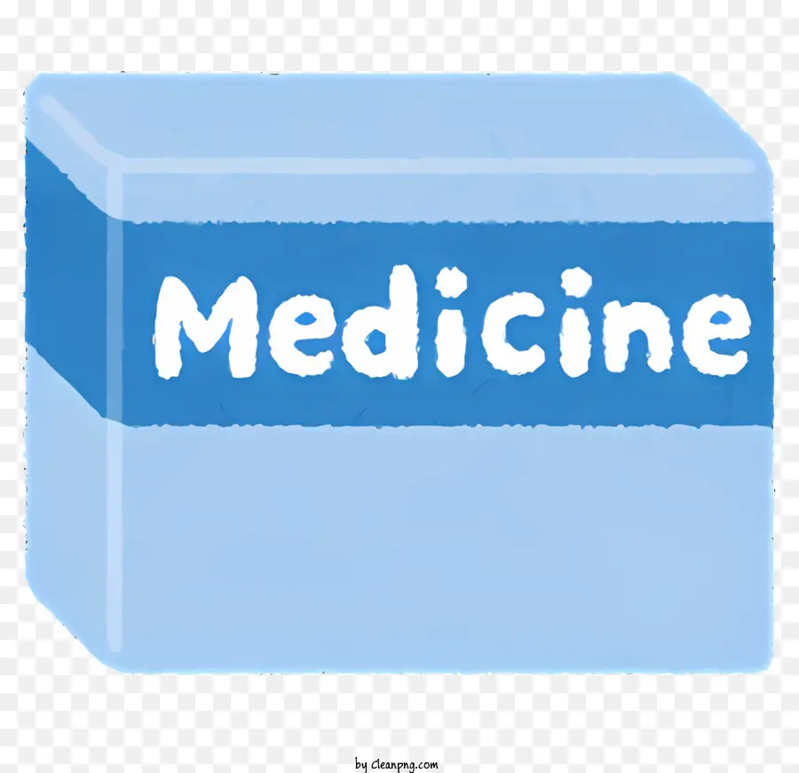 La Médecine，Cube Bleu PNG