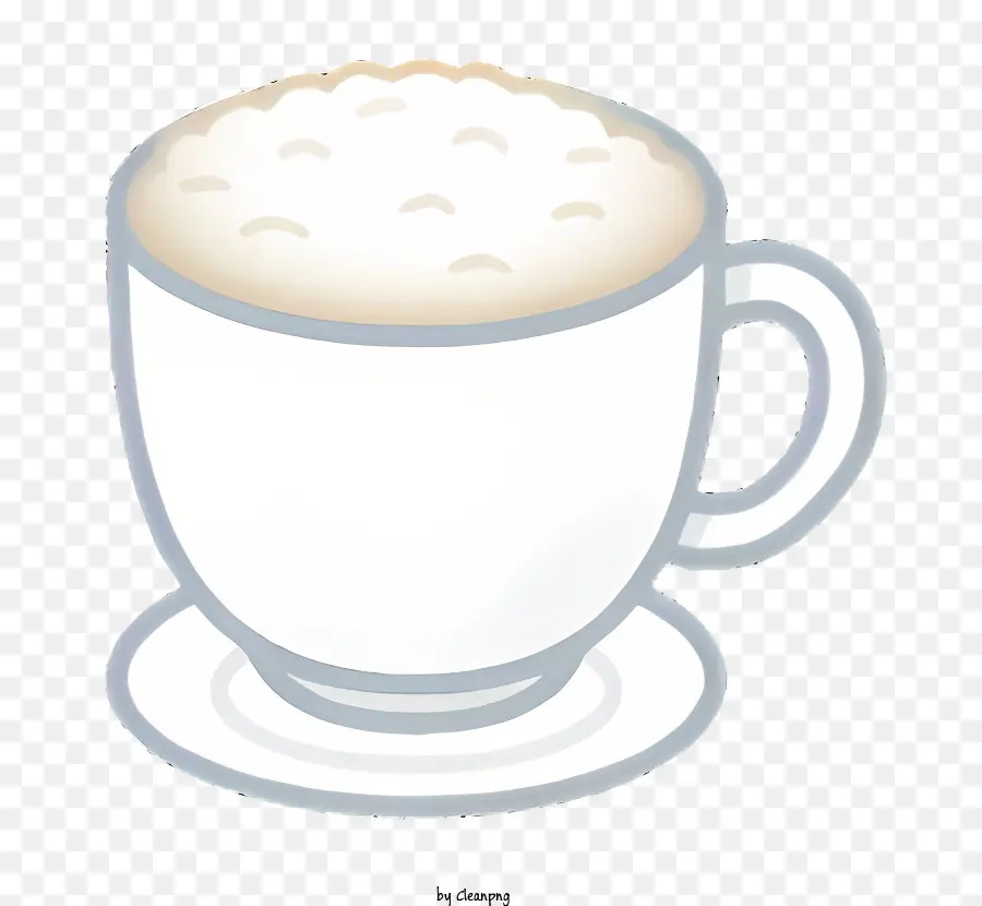 Café，Blanc Tasse En Porcelaine PNG