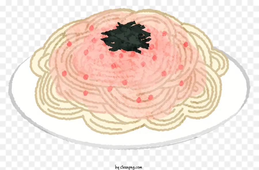 Nourriture，Spaghettis à La Sauce Tomate PNG