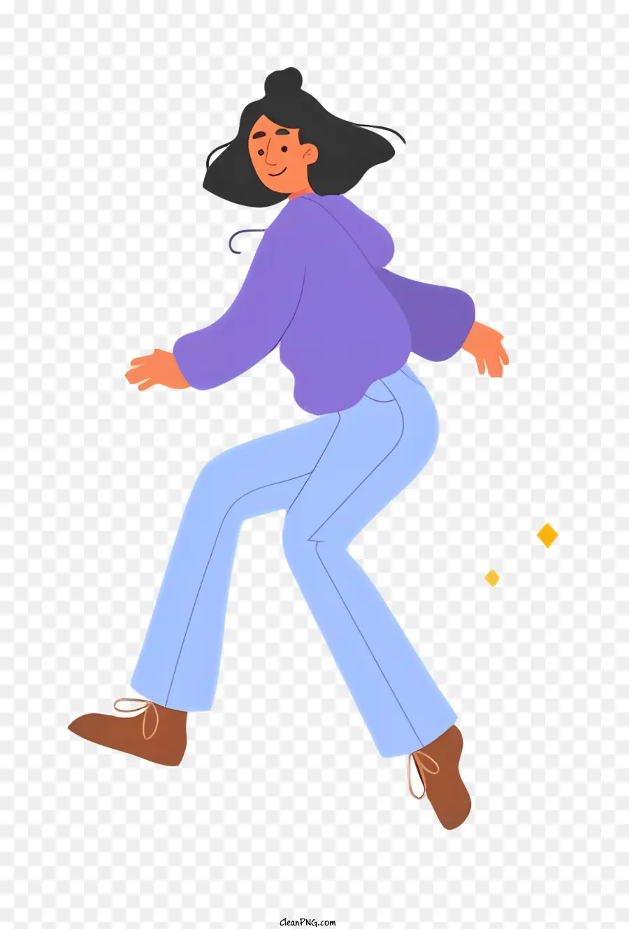 Danseur，Femme Qui Saute PNG