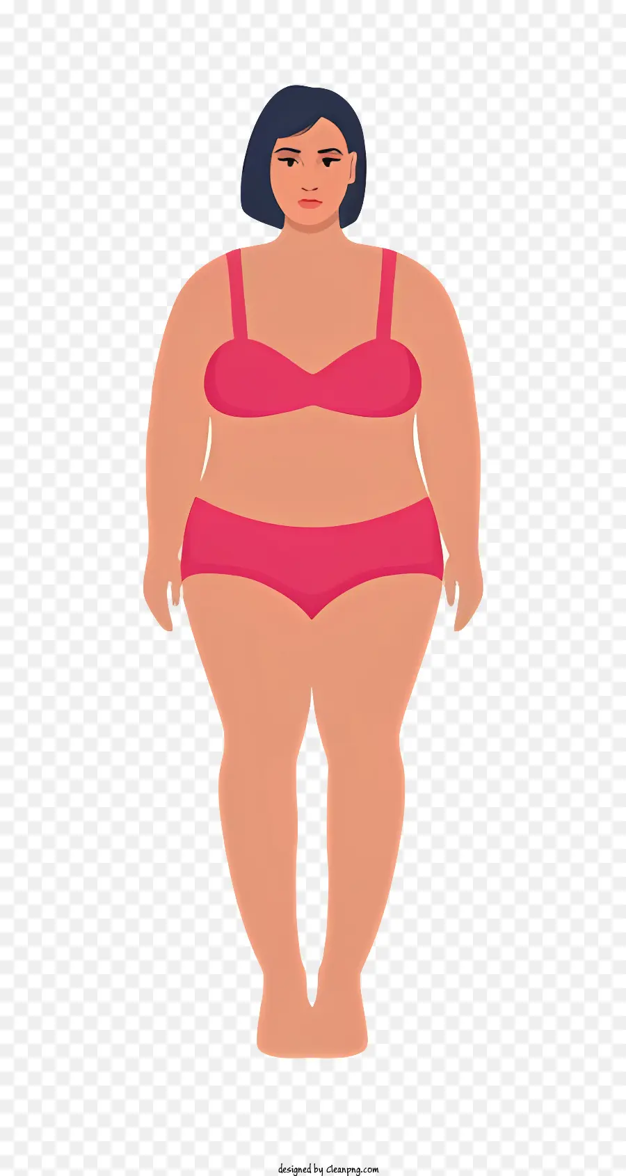 De Graisse Du Corps，Bikini Rouge PNG