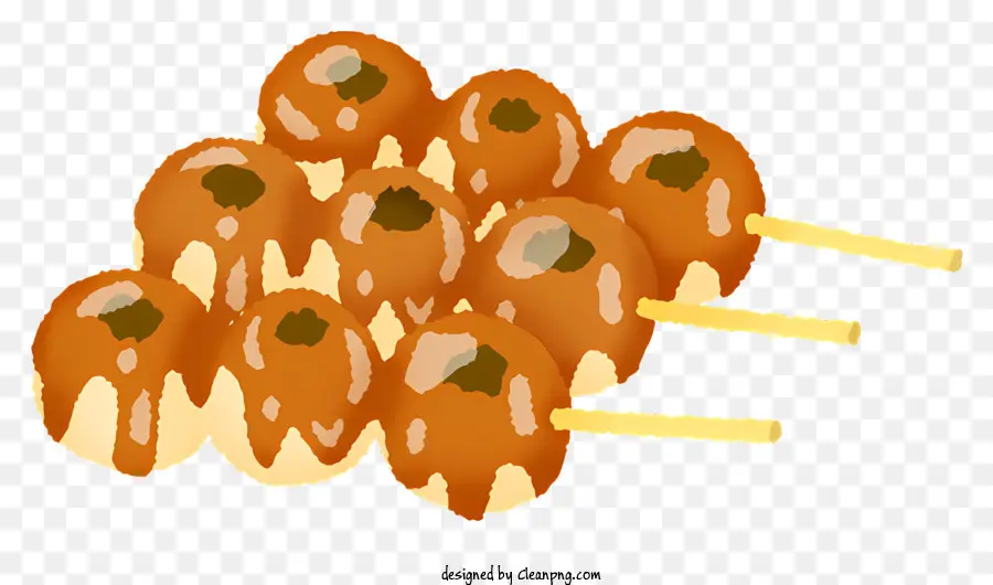 Nourriture，Takoyaki PNG