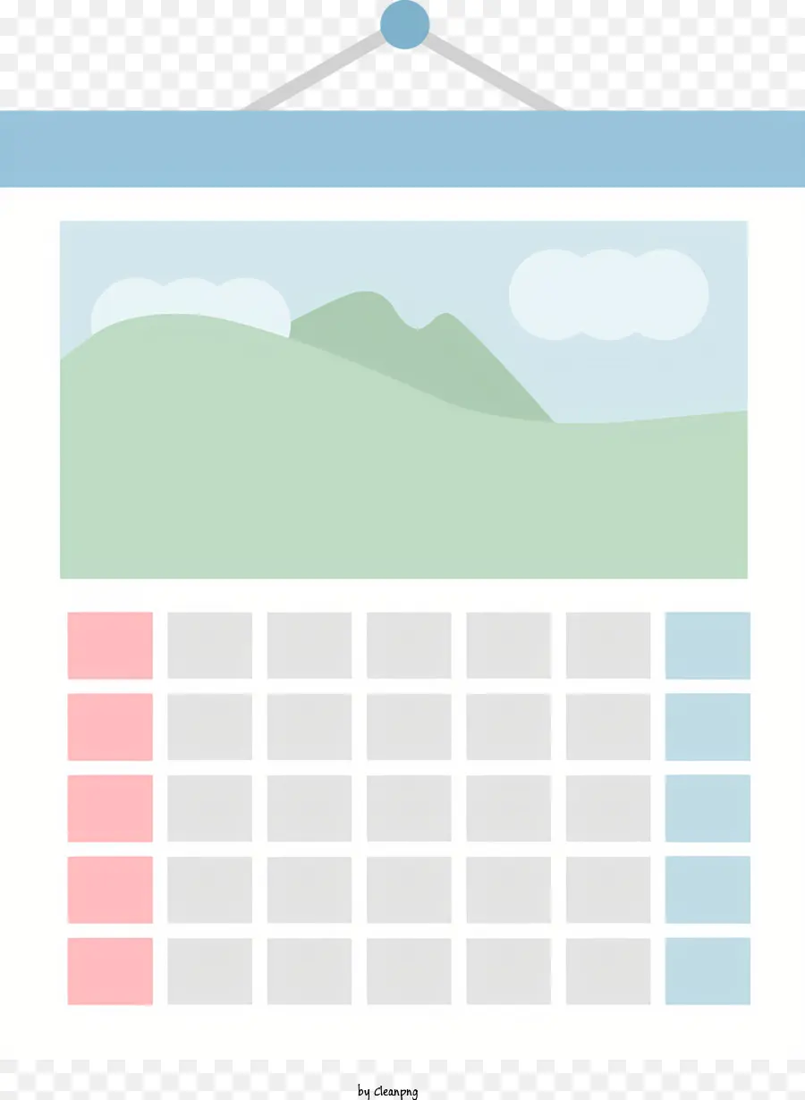 Calendrier，Fond Blanc PNG