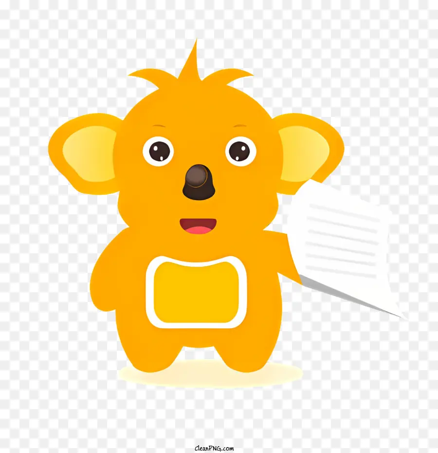 Icône，Koala Orange PNG