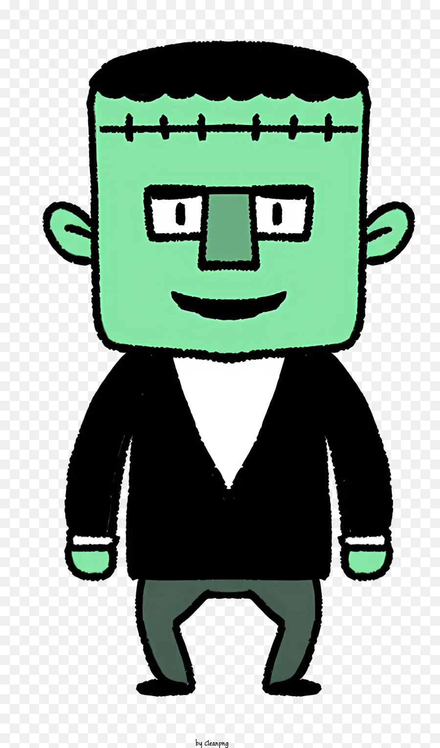 Personnage De Dessin Animé，Homme En Tenue Verte PNG