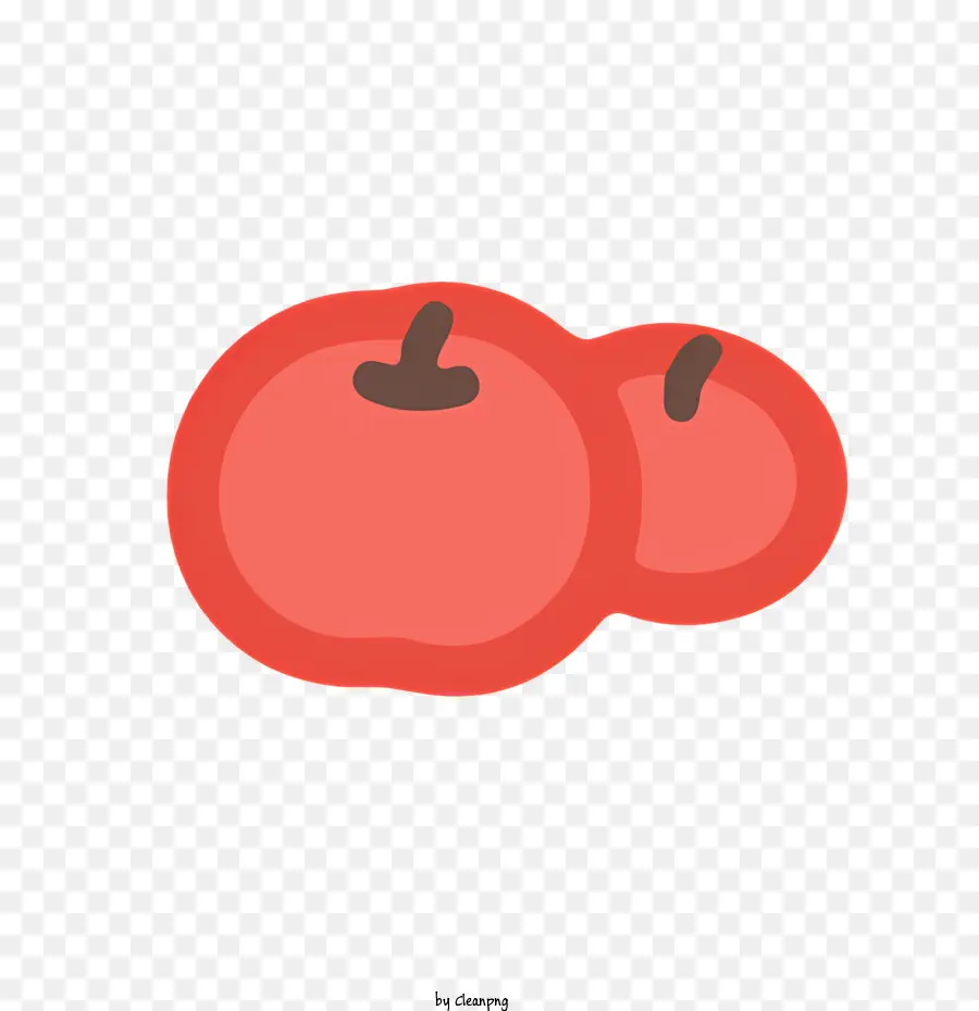 Tomates Rouges，Tomate Avec Trou PNG