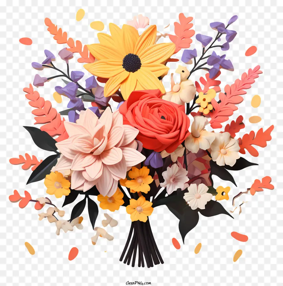 Arrangement Floral，Bouquet PNG