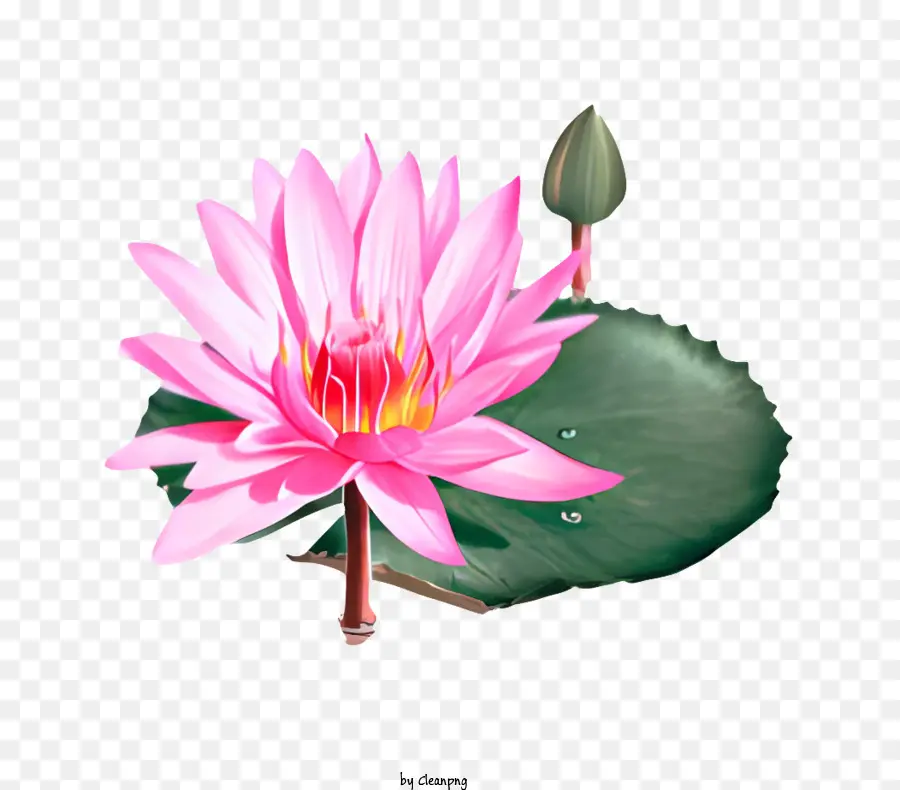 Fleur，Fleur De Lotus Rose PNG