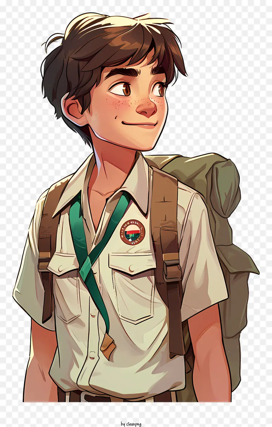 Boys Scout，Jeune Homme PNG