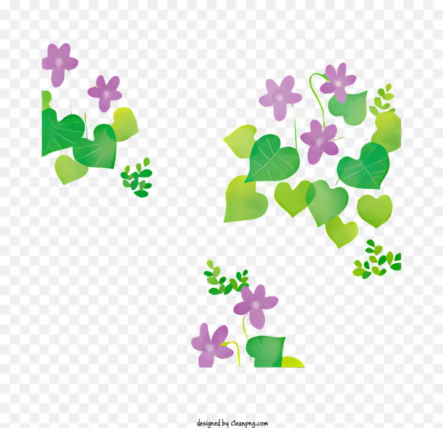 Printemps，Feuilles Vertes PNG