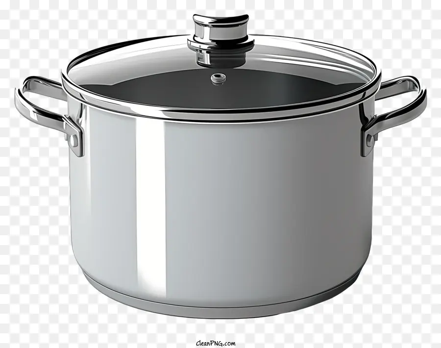 Casserole En Acier，Pot D'argent PNG