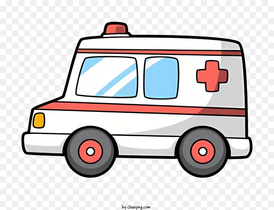 Bande Dessinée De Voiture D'ambulance，Ambulance PNG