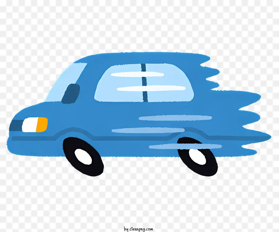 Voiture，Voiture Bleue PNG