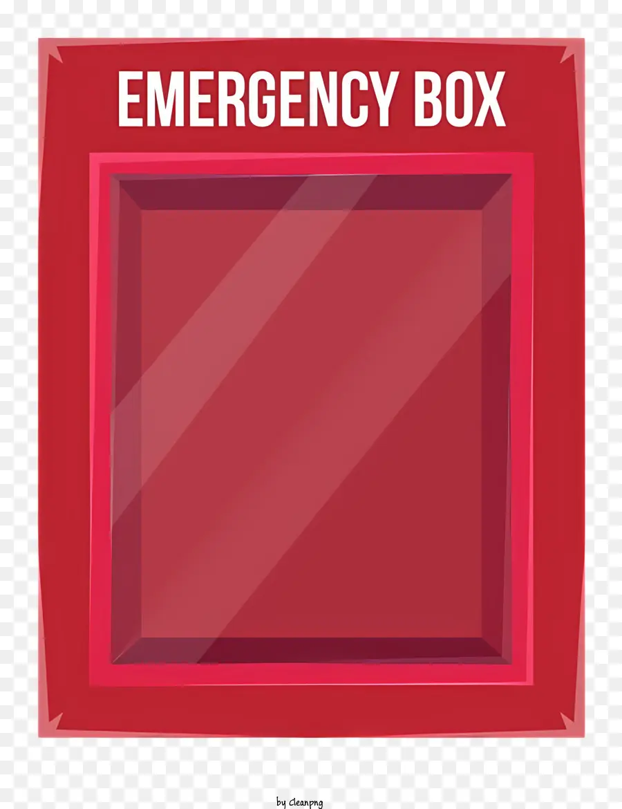 D'urgence De La Boîte De，Boîte D'urgence Rouge PNG