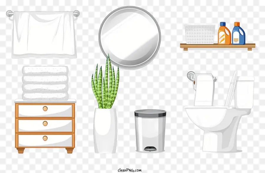 Salle De Bain，Articles De Salle De Bain PNG