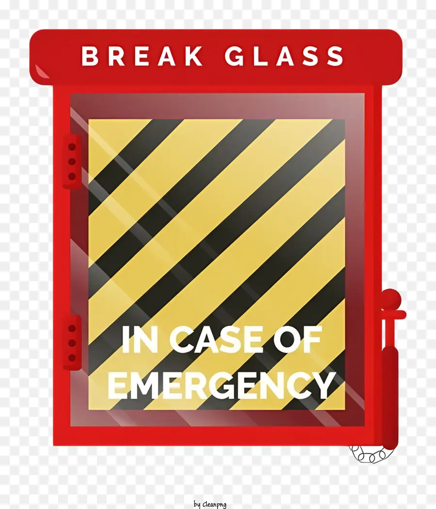 Boîte D'urgence，Briser Le Verre PNG