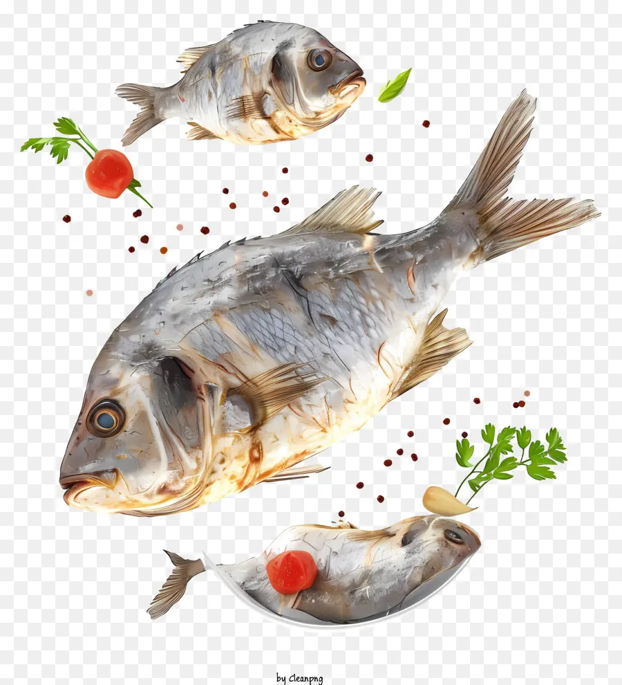 Poisson Cuit，Le Poisson Frais PNG