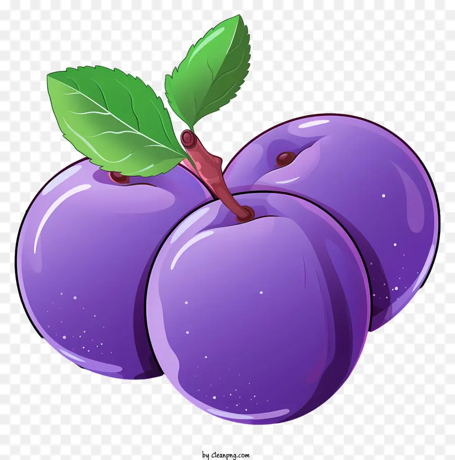 Prune De Style Doodle，Prunes PNG