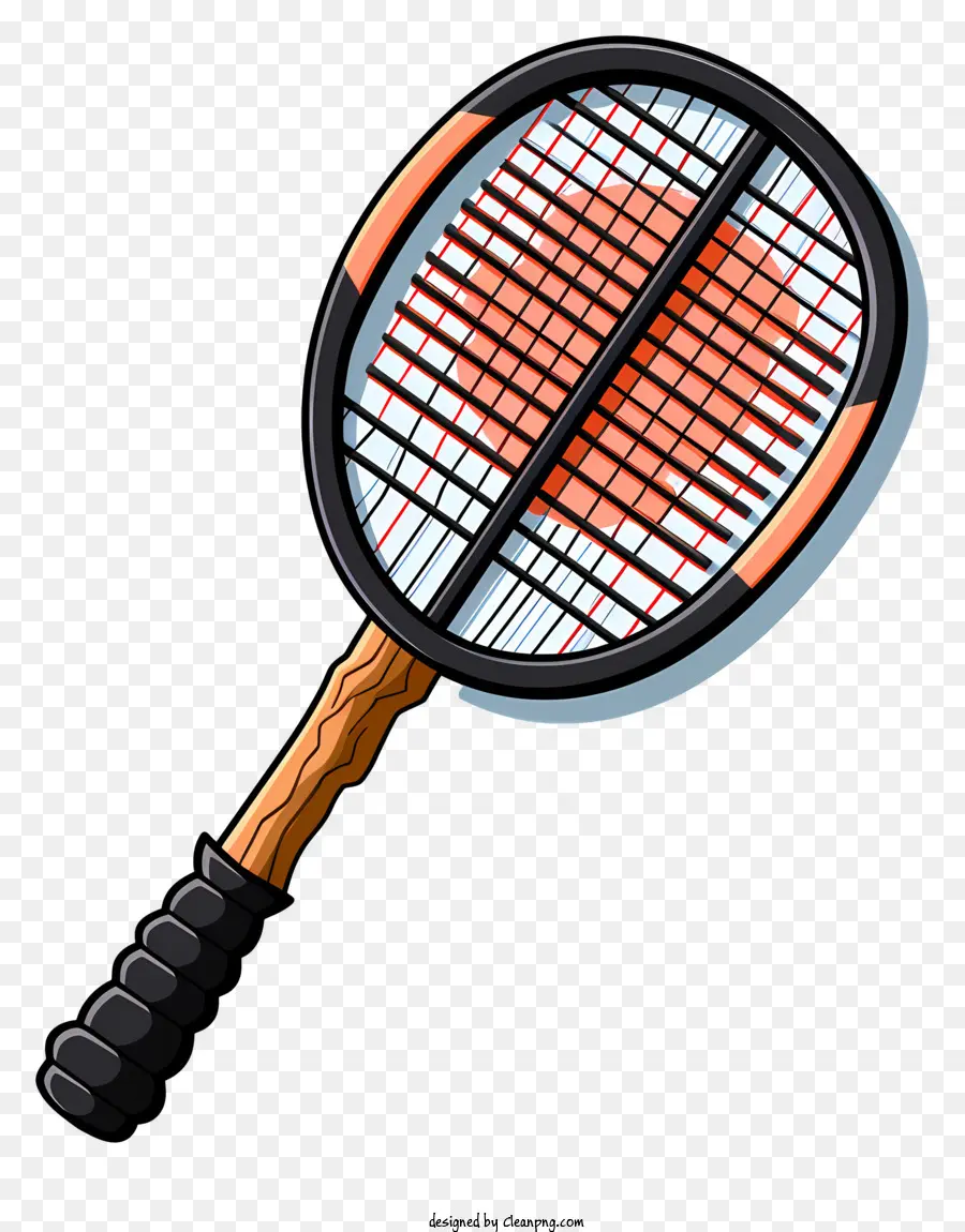 Badminton Tiré à La Main，Raquette De Tennis PNG