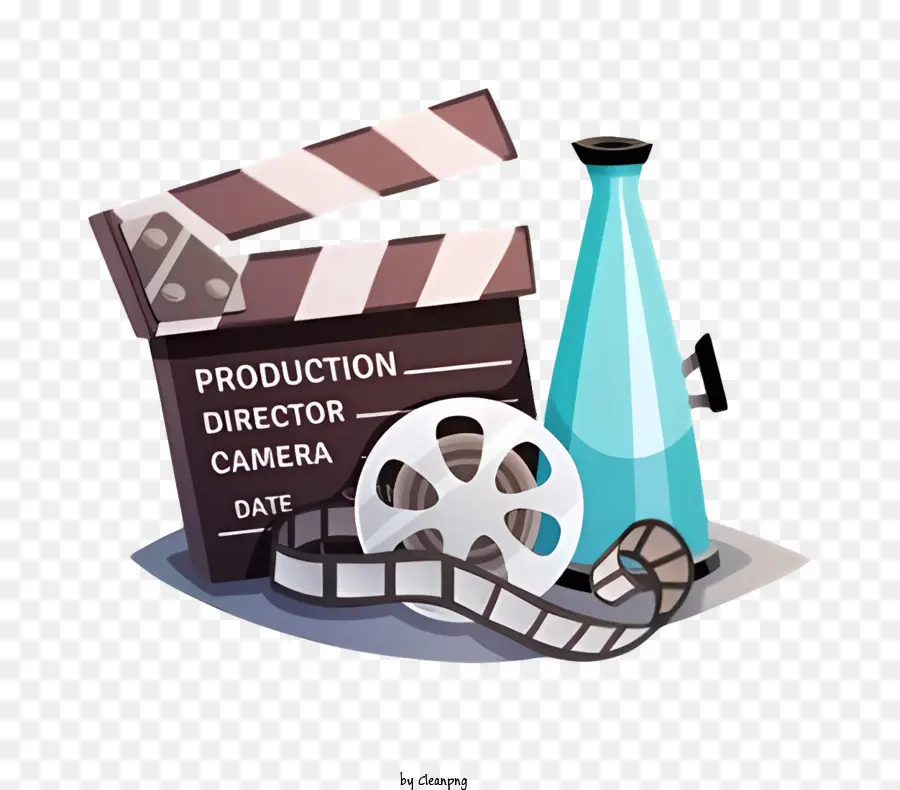 Film Logo，Caméra Du Directeur De Production PNG