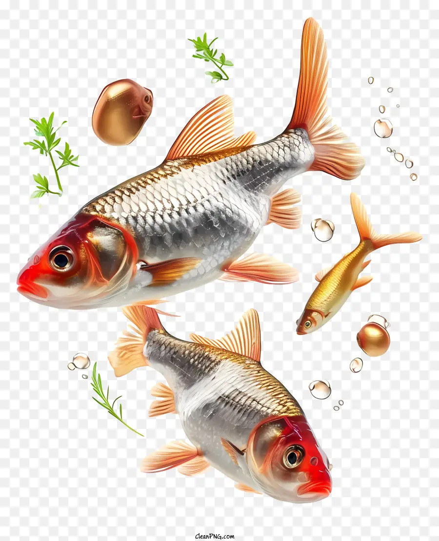 Poisson Dishemoji，Les Poissons Nager PNG