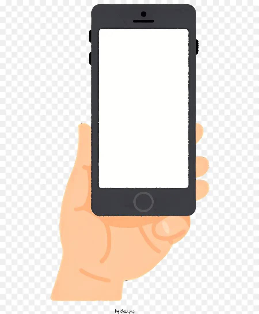 Smartphone，écran Blanc PNG