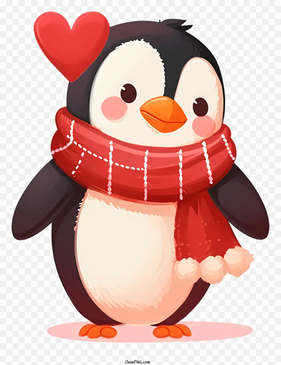 Icône De Pingouin De La Saint Valentin，Pingouin Mignon PNG