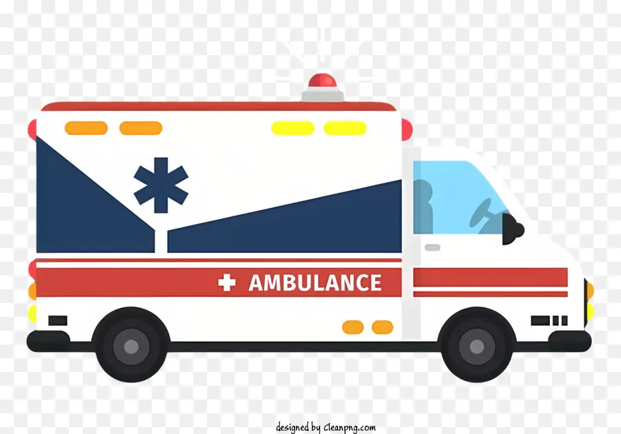 Bande Dessinée De Voiture D'ambulance，Ambulance PNG