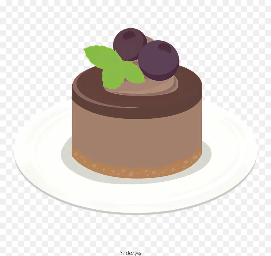 La Nourriture，Gâteau Au Chocolat PNG