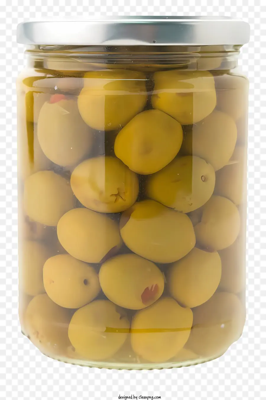 Olives En Pot，Pot En Verre Transparent PNG