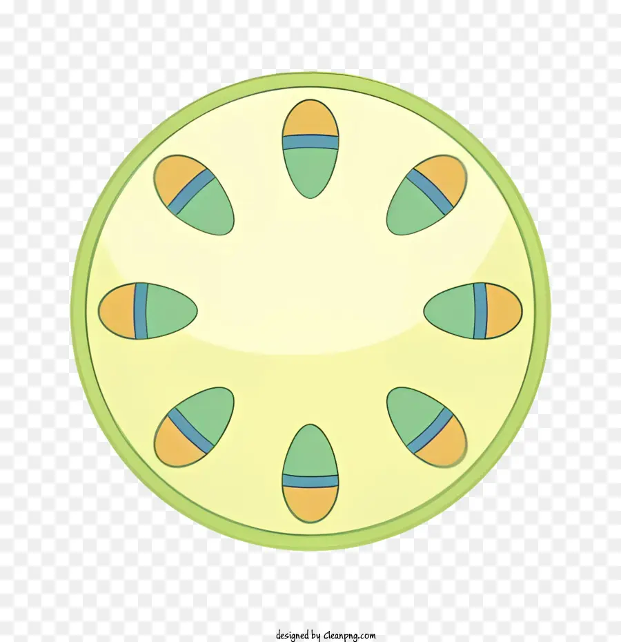 Cellule Végétale，De Forme Circulaire PNG