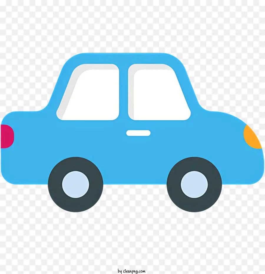 Voiture De Dessin Animé，Voiture Violette PNG